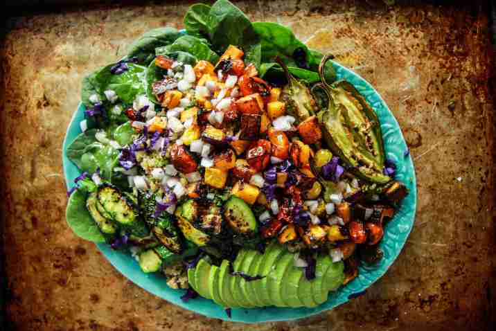 Quinoa Salad with Roasted Vegetables